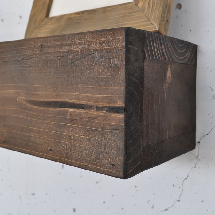 Hanah Home Raf271 Estantería de Pared de Madera Maciza